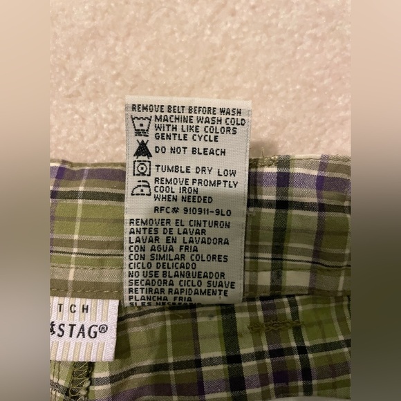 White Stag size 6 plaid cropped pants size 6 NWOT - Picture 7 of 7